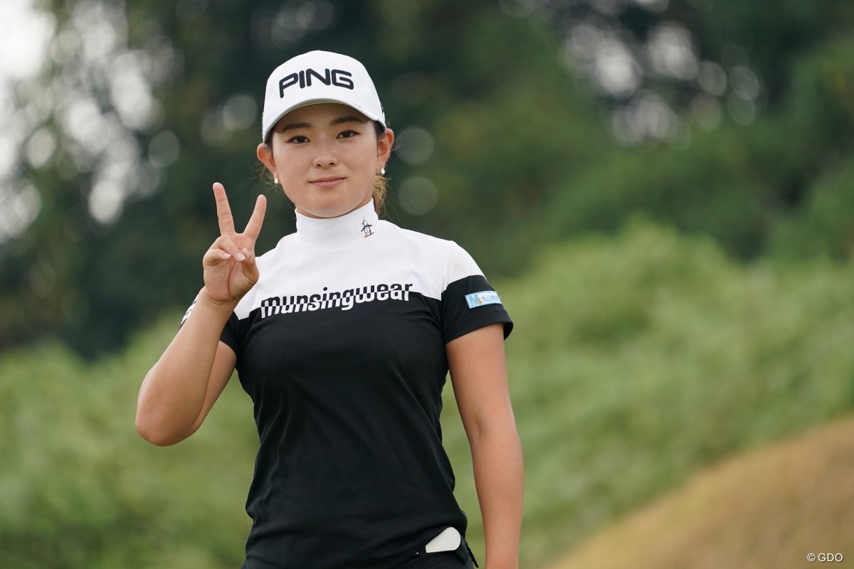 2020年 日本女子プロゴルフ選手権大会コニカミノルタ杯 初日 吉川桃