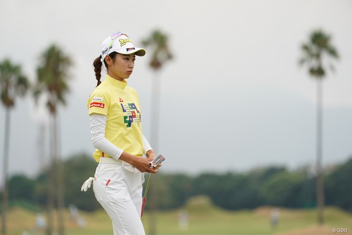 23位タイ、表情が暗いような 2020年 日本女子プロゴルフ選手権大会コニカミノルタ杯 2日目 安田祐香