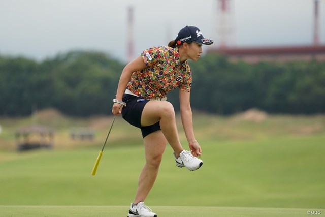 笹生優花が2打差2位 首位ペ ヒギョン 国内女子ツアー Lpga Gdo ゴルフダイジェスト オンライン