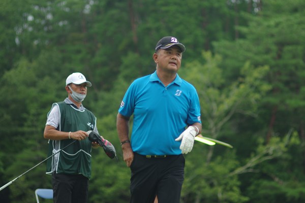 2020年 日本シニアオープンゴルフ選手権競技 2日目 寺西明 地元開催の日本シニアオープンを首位で折り返した寺西明