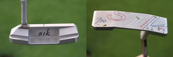 パターはSIK。ピン型のプロトタイプを使う（提供GolfWRX、PGATOUR.COM）