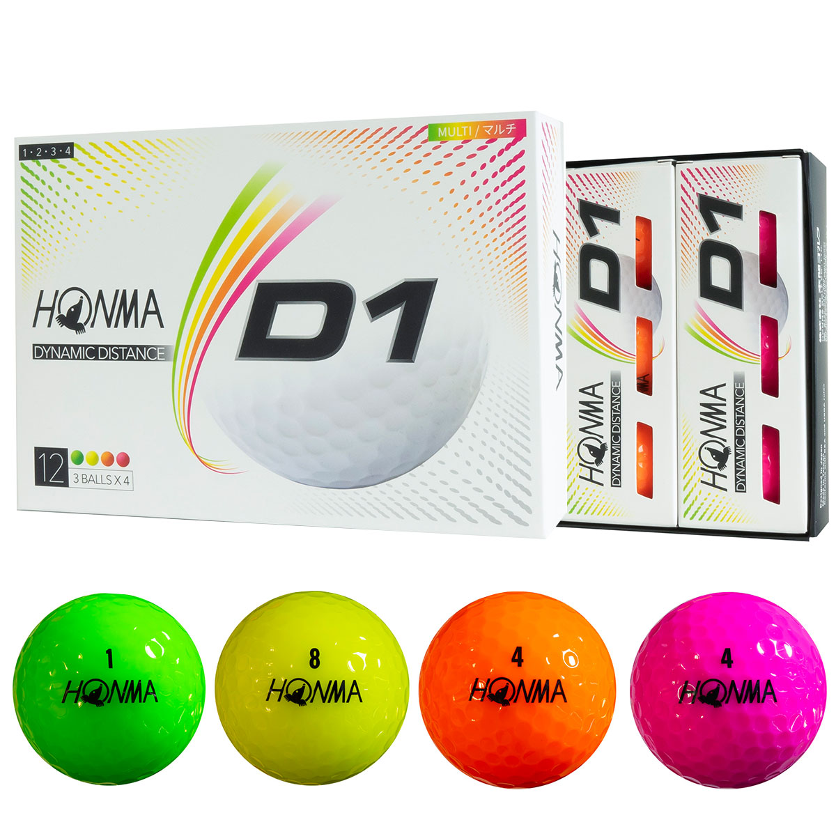 ホンマゴルフボール D1シリーズ