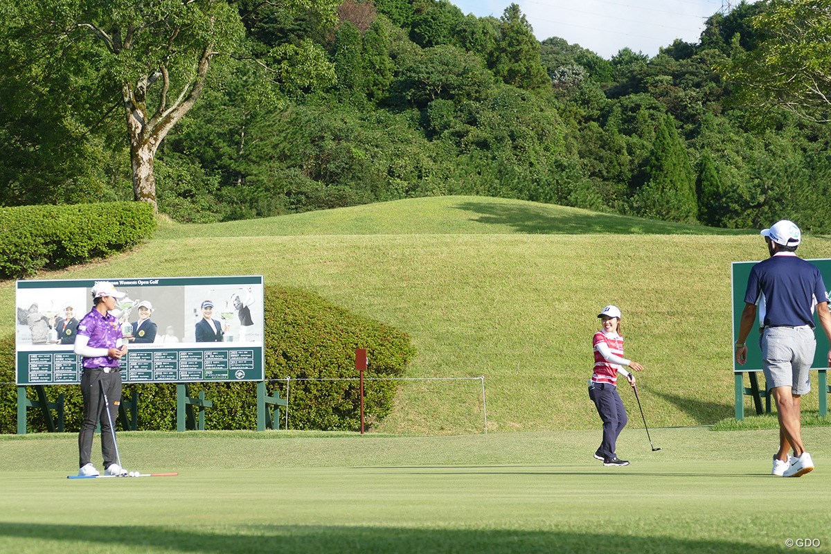 2020年 日本女子オープンゴルフ選手権 事前 古江彩佳 笹生優花