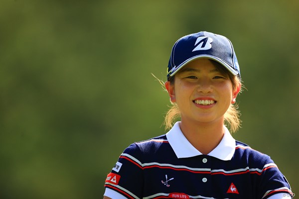 2020年 日本女子オープンゴルフ選手権 初日 木下彩 シブコスマイルに負けないアヤスマイル