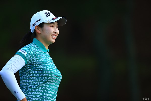2020年 日本女子オープンゴルフ選手権 2日目 小祝さくら 笑顔。大好き