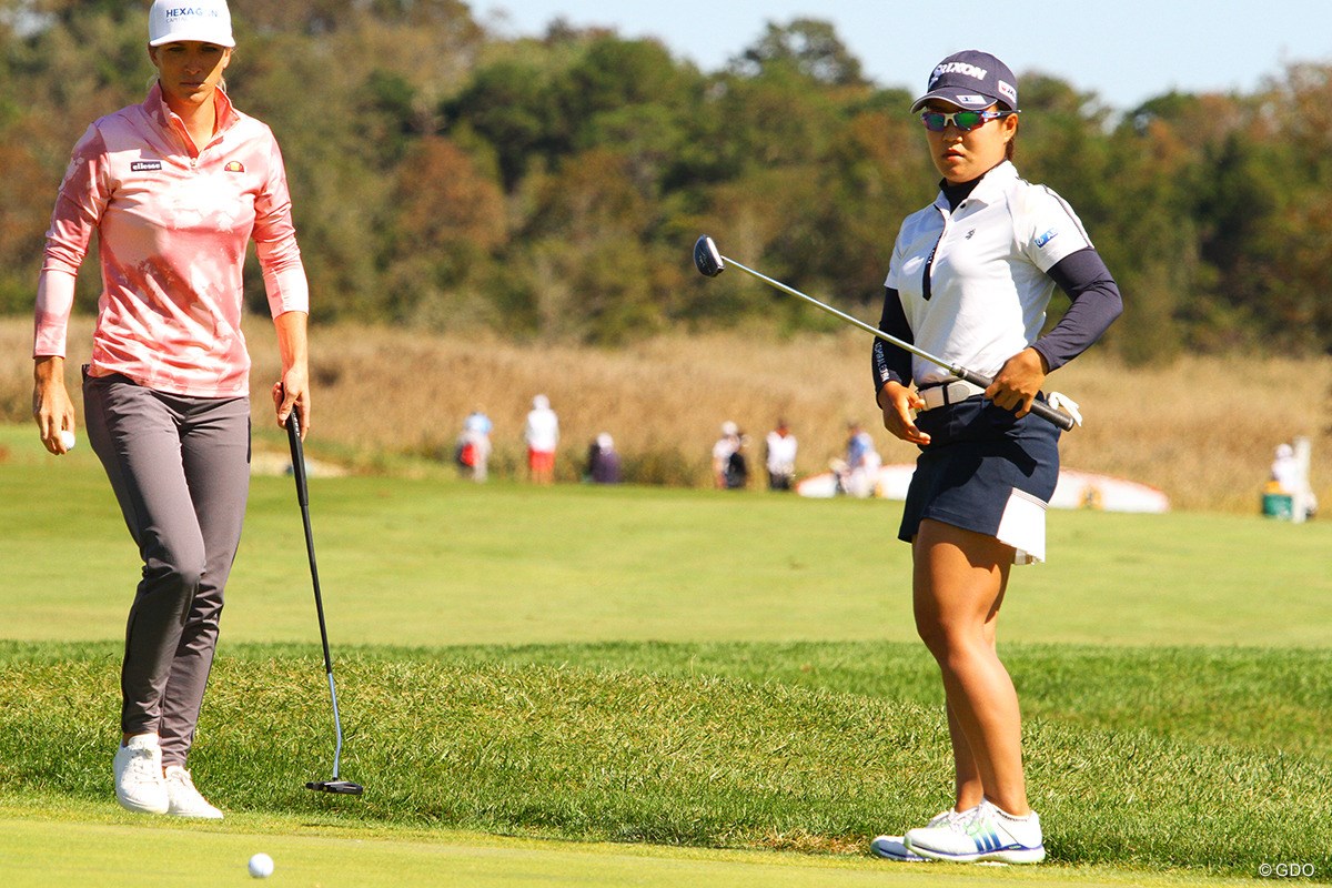 2020年 ショップライトLPGAクラシックby Acer 3日目 メル・リード 畑岡奈紗