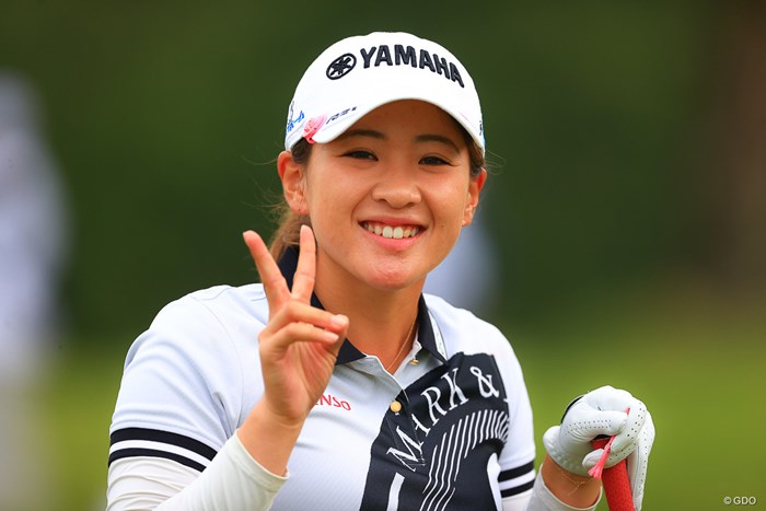 朝の笑顔たち 2020年 日本女子オープンゴルフ選手権 最終日 永井花奈