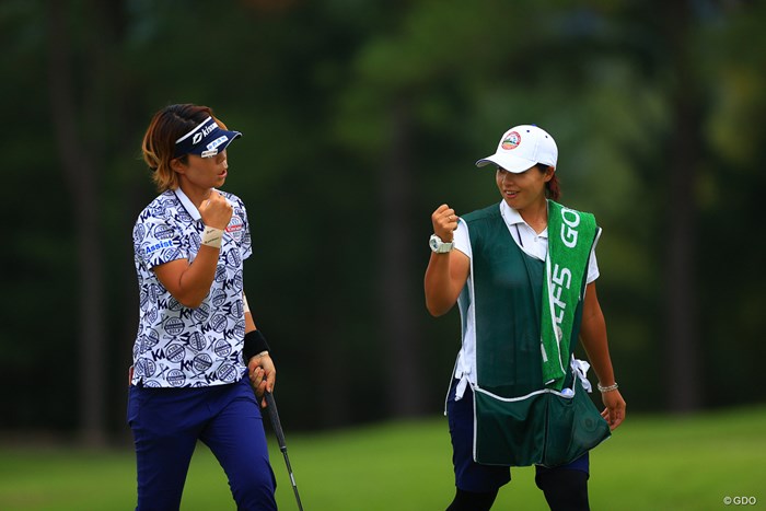 きた！！エアーグータッチ！！ 2020年 日本女子オープンゴルフ選手権 最終日 穴井詩