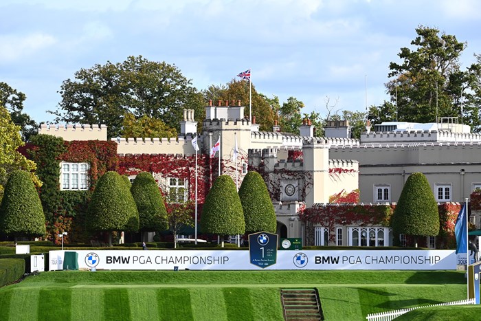 PGA-BMW選手権が行われるウェントワースGCのスタートホールとクラブハウス (Ross Kinnaird/Getty Images) ウェントワースGC