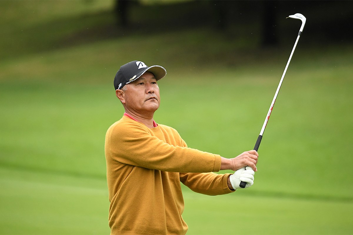 2020年 日本プロゴルフシニア選手権大会 住友商事・サミットカップ 2日目 比嘉勉
