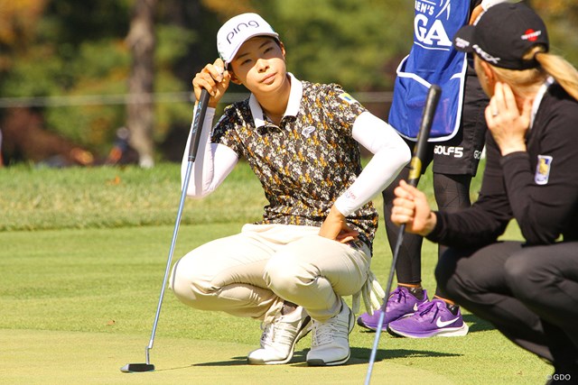 渋野日向子 アプローチも下手くそ パターも入らず Lpgaツアー 米国女子 Gdo ゴルフダイジェスト オンライン