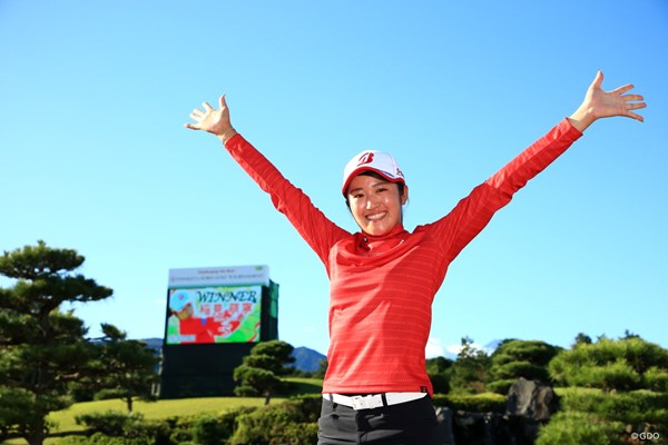 2020年 スタンレーレディスゴルフトーナメント  最終日 稲見萌寧 晴れ渡った富士山のふもとで稲見萌寧が2勝目をマークした