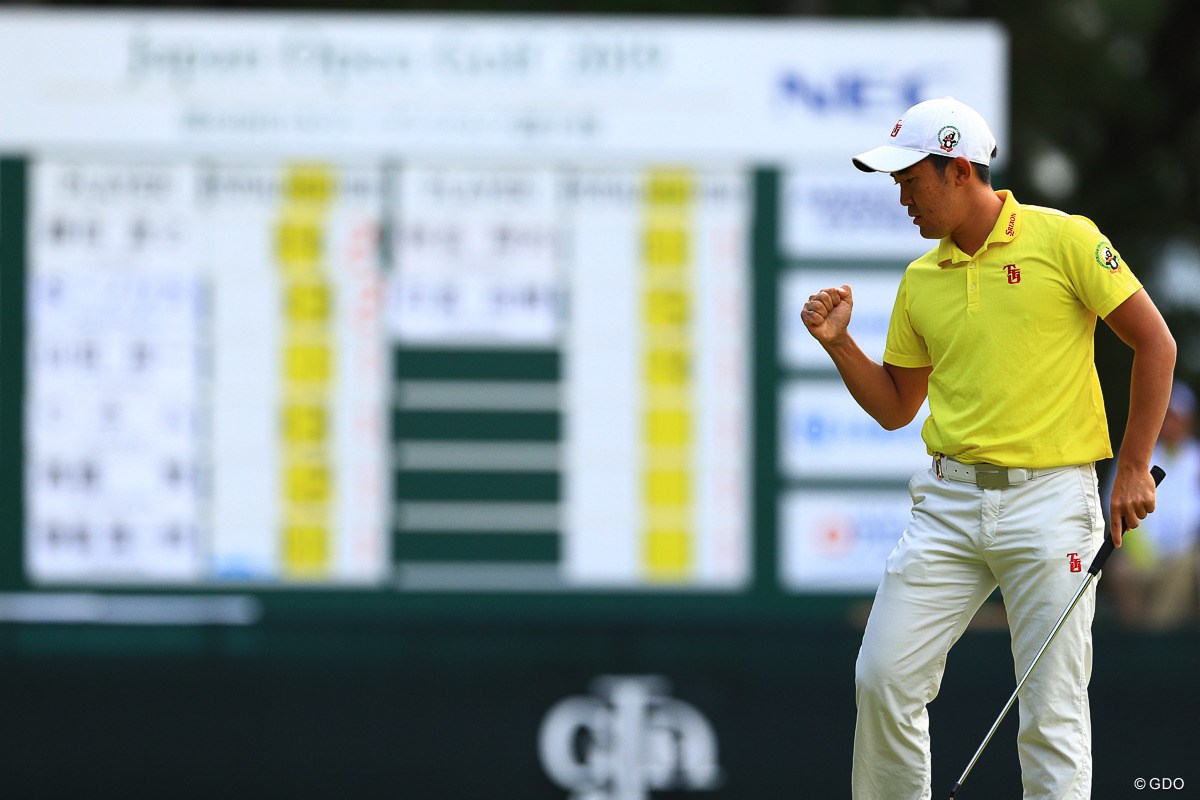 2019年 日本オープンゴルフ選手権競技 初日 金谷拓実