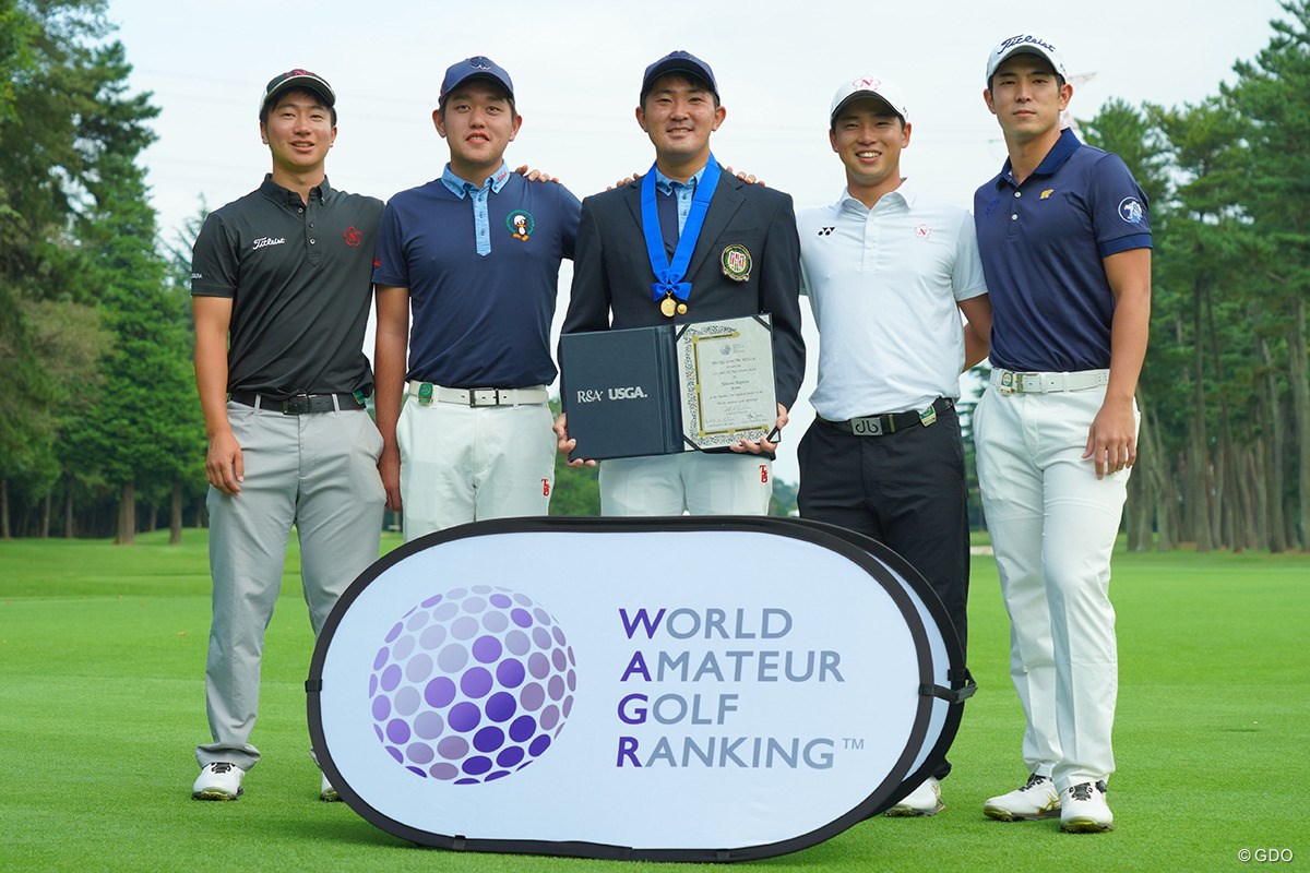 2020年 日本オープンゴルフ選手権競技 事前 中島啓太 金谷拓実 杉浦悠太 米澤連 桂川有人