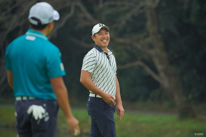 いつも笑顔なんです。 2020年 日本オープンゴルフ選手権競技 初日 堀川未来夢