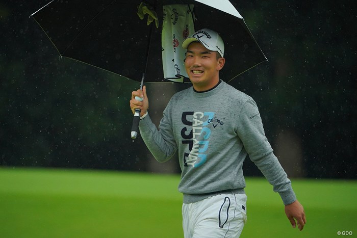 何があってもいつも笑顔なのです。 2020年 日本オープンゴルフ選手権競技 3日目 河本力