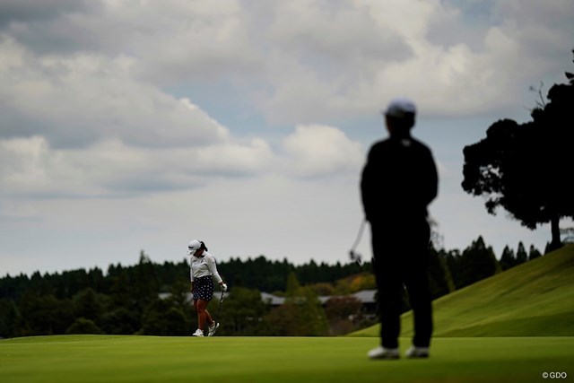 157cmの壁 申ジエ 富士通レディースの一枚 国内女子ツアー Lpga Gdo ゴルフダイジェスト オンライン