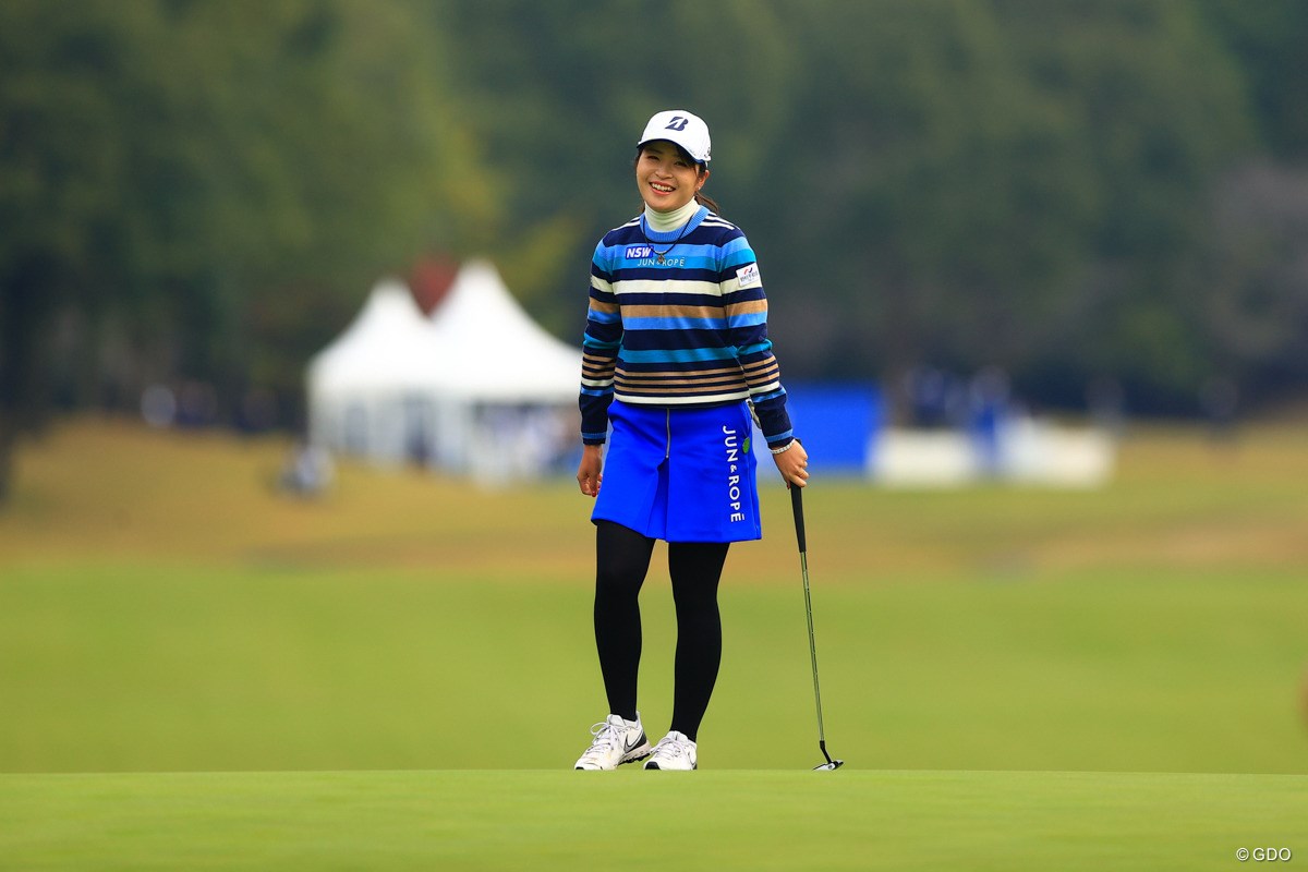 2020年 TOTOジャパンクラシック 初日 三ヶ島かな