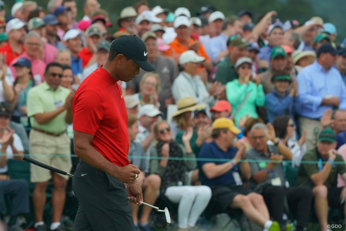 2019年 マスターズ 最終日 タイガー・ウッズ