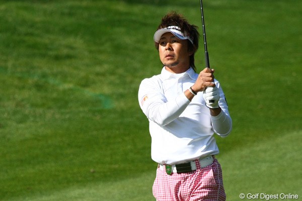 2010年 つるやオープン 3日目 小泉洋人 「この日のゴルフには納得がいかない！」という小泉洋人。それでも初の予選突破を果たした