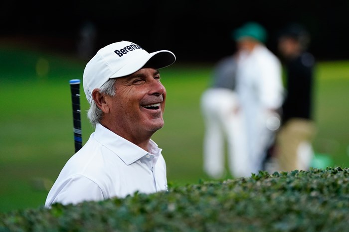 この笑顔が最高！（提供：Augusta National Golf Club） 2021年 マスターズ 2日目 フレッド・カプルス