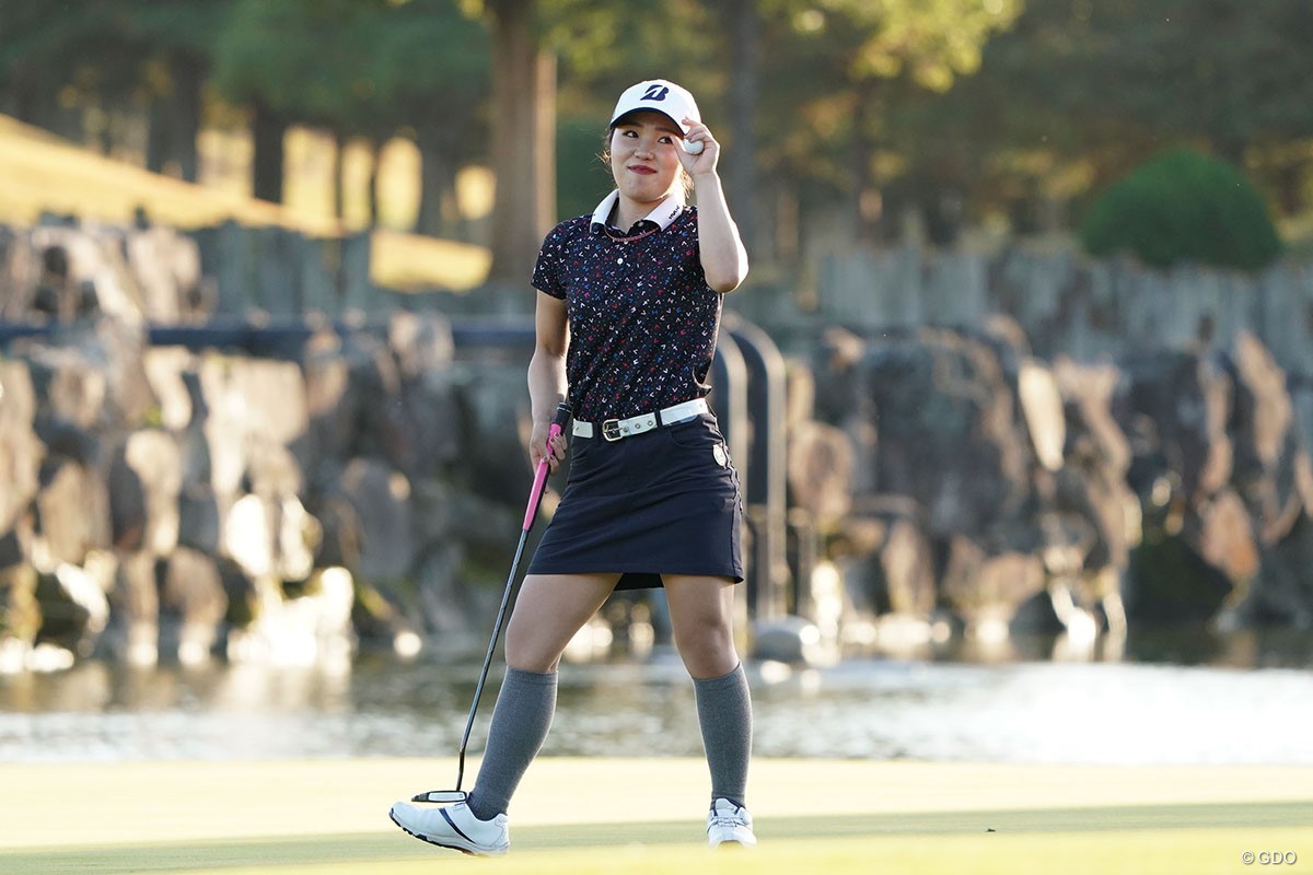 JLPGA 古江彩佳 第36回 伊藤園レディス 2020.11.15 優勝 直筆サイン