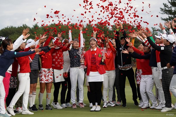 2019年 LPGAツアーチャンピオンシップリコーカップ 最終日 ペ・ソンウ 三つどもえの賞金女王争いで盛り上がった前年はペ・ソンウが制した