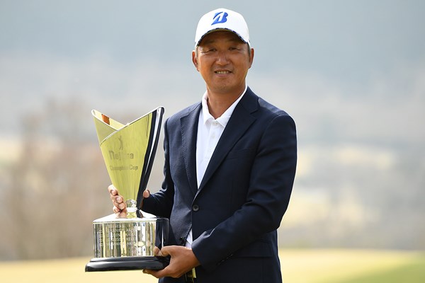 2019年 ノジマチャンピオンカップ 箱根シニアプロゴルフトーナメント最終日 秋葉真一 前年大会は秋葉真一が逆転でツアー通算4勝目を挙げた