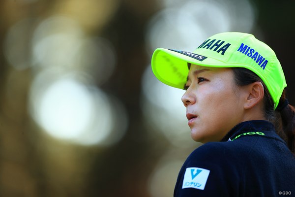 2020年 LPGAツアーチャンピオンシップリコーカップ 初日 有村智恵 見つめる先に