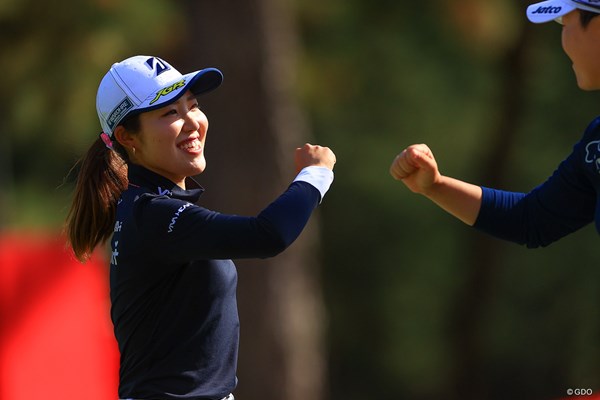 2020年 LPGAツアーチャンピオンシップリコーカップ 2日目 古江彩佳 「一打一打集中して楽しく回れれば」と後半戦へと意気込んだ