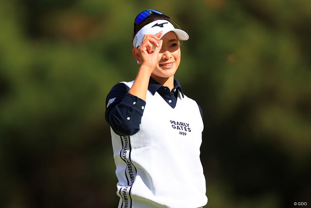 速報 原英莉花は1つ伸ばして後半へ 西村優菜と並んで暫定首位 国内女子ツアー Lpga Gdo ゴルフダイジェスト オンライン