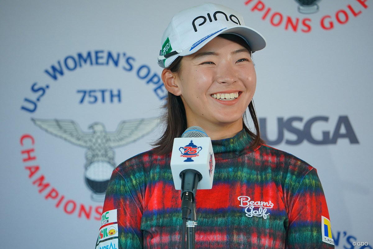 2020年 全米女子オープン  初日 渋野日向子