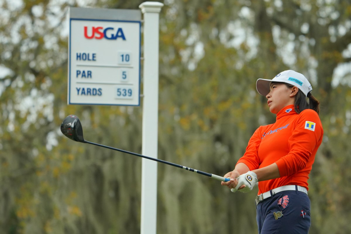 2020年 全米女子オープン 2日目 渋野日向子