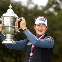 逆転で初出場のメジャーを制したキム・アリム（Robert Beck/USGA) 2020年 全米女子オープン  最終日 キム・アリム