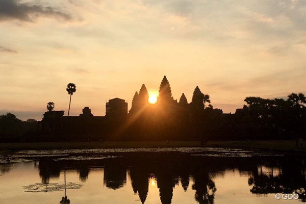 川村昌弘 アンコールワット カンボジアで眺めたアンコールワットの夜景