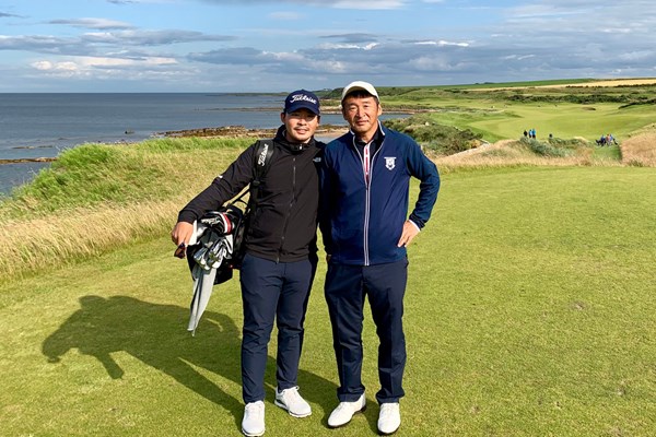 川村昌弘 父とスコットランドでゴルフ。名門コースを巡りました