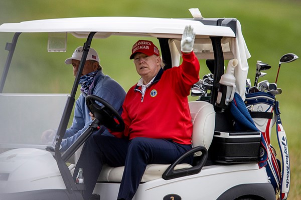 ドナルド・トランプ大統領（写真は2020年11月 Tasos Katopodis／Getty Images）