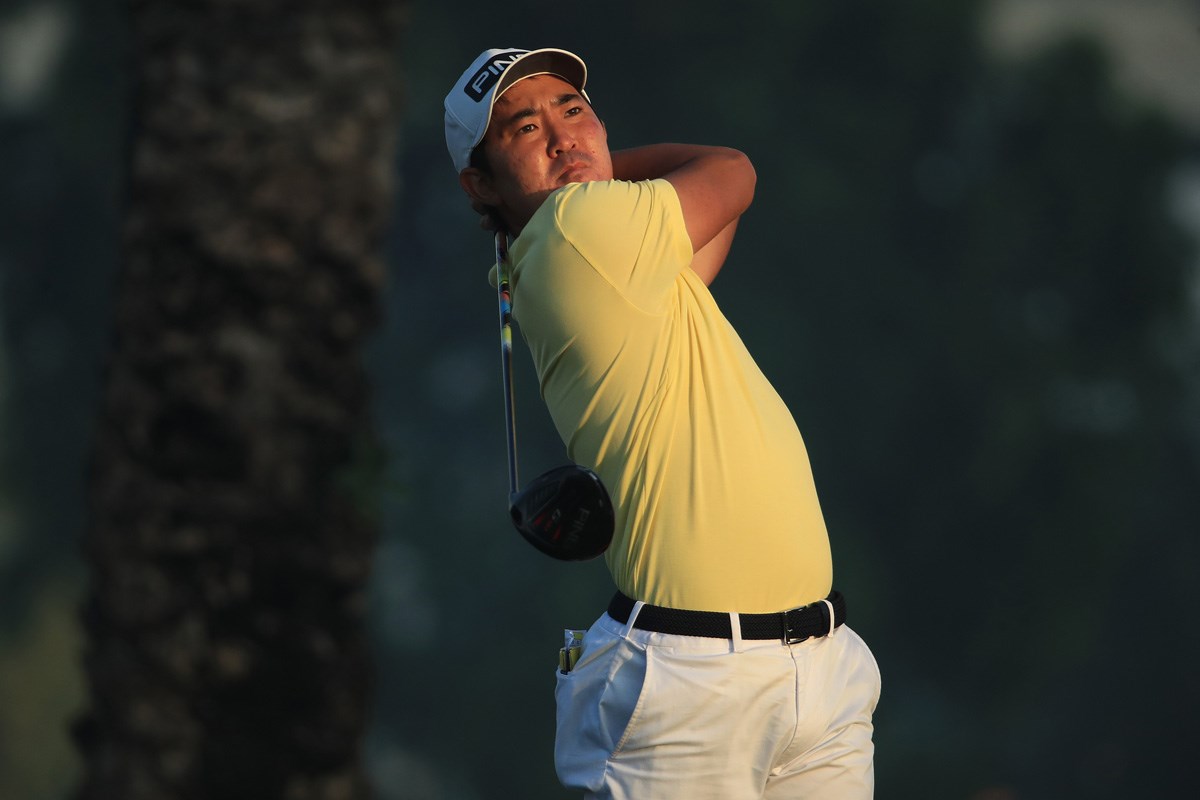 2021年 オメガ ドバイ デザートクラシック  初日 金谷拓実