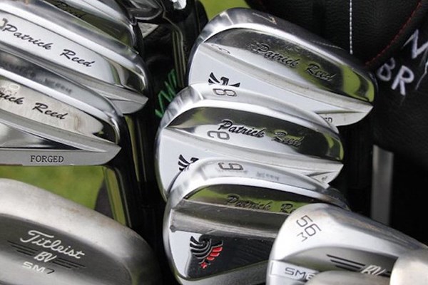 パトリック・リードのバッグの中身 リードはグラインドワークスのプロトタイプアイアンを使う（GolfWRX、PGATOUR.com）