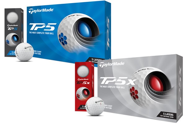 10年ぶりの新設計ディンプル テーラーメイド「TP5」「TP5x」が4月発売 マキロイ、ファウラーらが使用する先進のツアーボール「TP5/TP5x」