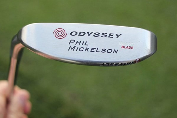 フィル・ミケルソン フィル・ミケルソンの名を冠したオデッセイのミルドブレードパター(提供：GolfWRX)