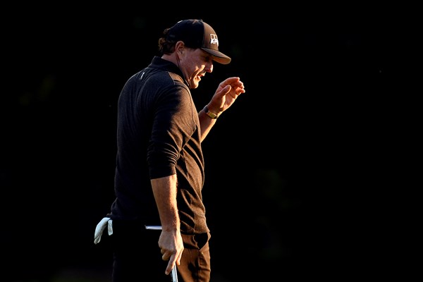 シニア3連勝を狙うフィル・ミケルソン（Tracy Wilcox/PGA TOUR via Getty Images）