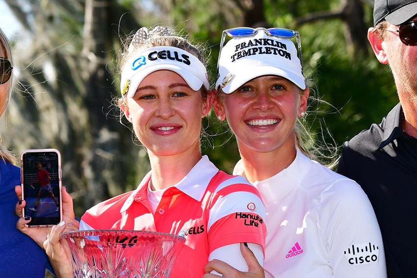 ネリー 左 とジェシカのコルダ姉妹が市場2例目の連勝 Julio Aguilar Getty Images 21年 ゲインブリッジ選手権 4日目 ネリー コルダ ジェシカ コルダ フォトギャラリー Gdo