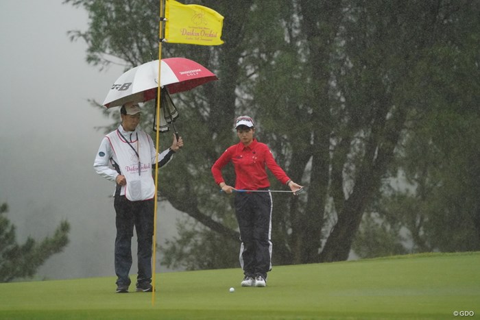 雨と風にも負けずです 2021年 ダイキンオーキッドレディスゴルフトーナメント 最終日 田辺ひかり