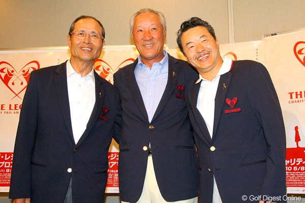 2010年 ザ･レジェンド･チャリティプロアマトーナメント 王貞治、青木功、日野皓正