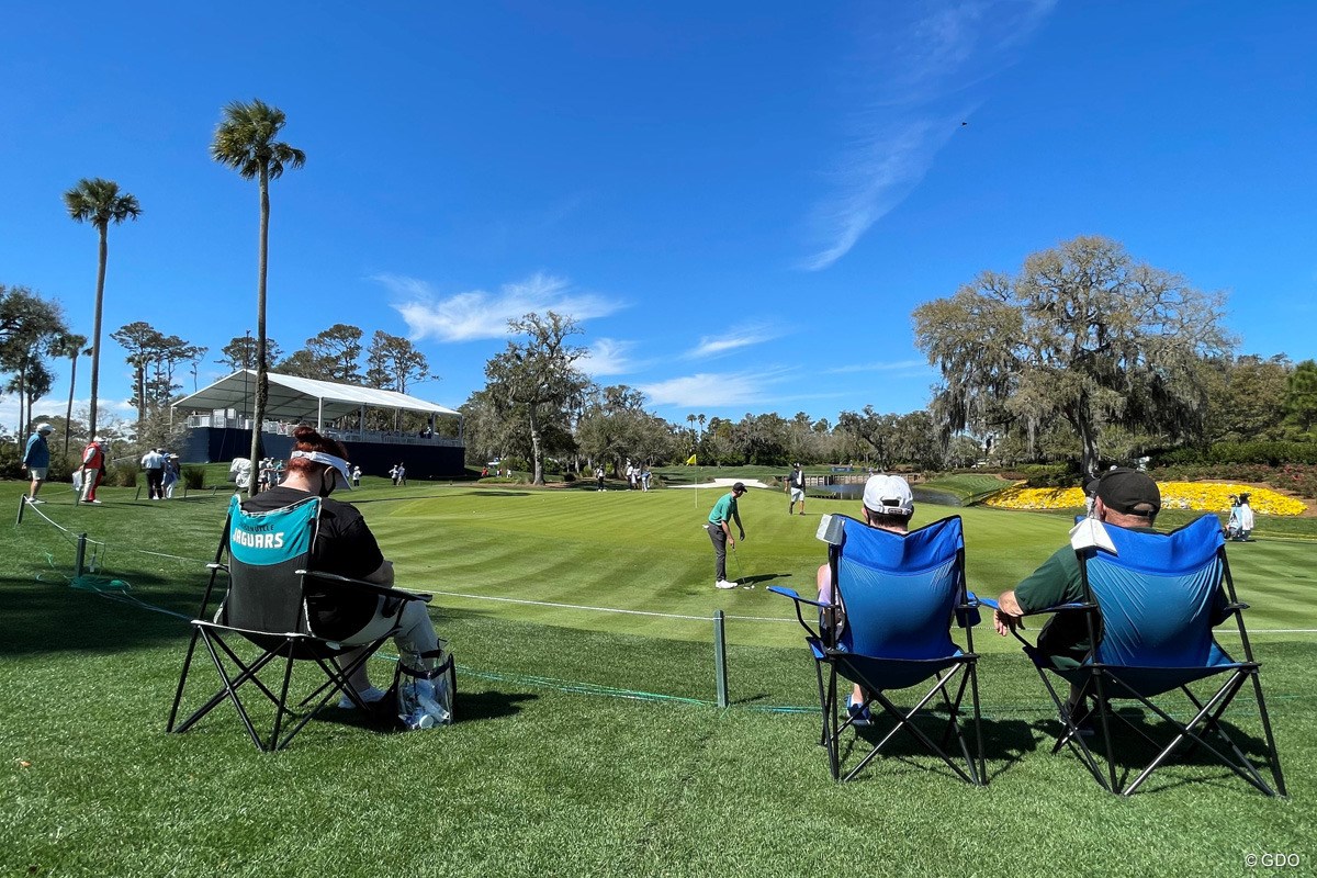 2021年 ザ・プレーヤーズ選手権 4日目 TPCソーグラスのグリーン周り