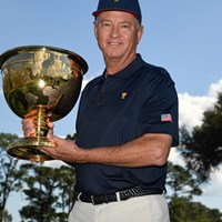 2022年のプレジデンツカップで米国選抜を率いるデービス・ラブIII（提供：PGAツアー） 2021年 PGAツアーオリジナル デービス・ラブIII