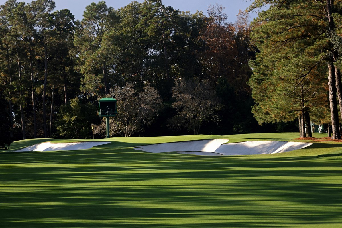 2021年 マスターズ 事前 オーガスタナショナルGC-1番ホール