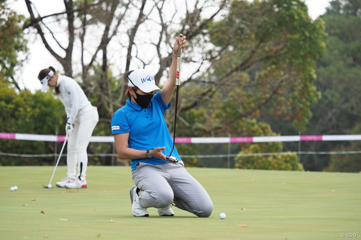 2021年 ヤマハレディースオープン葛城 事前 成田美寿々