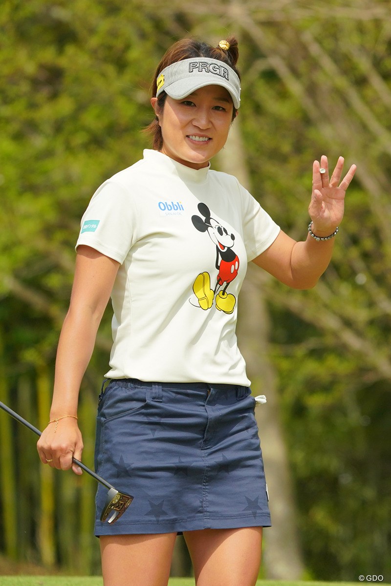 2021年 ヤマハレディースオープン葛城 初日 藤本麻子